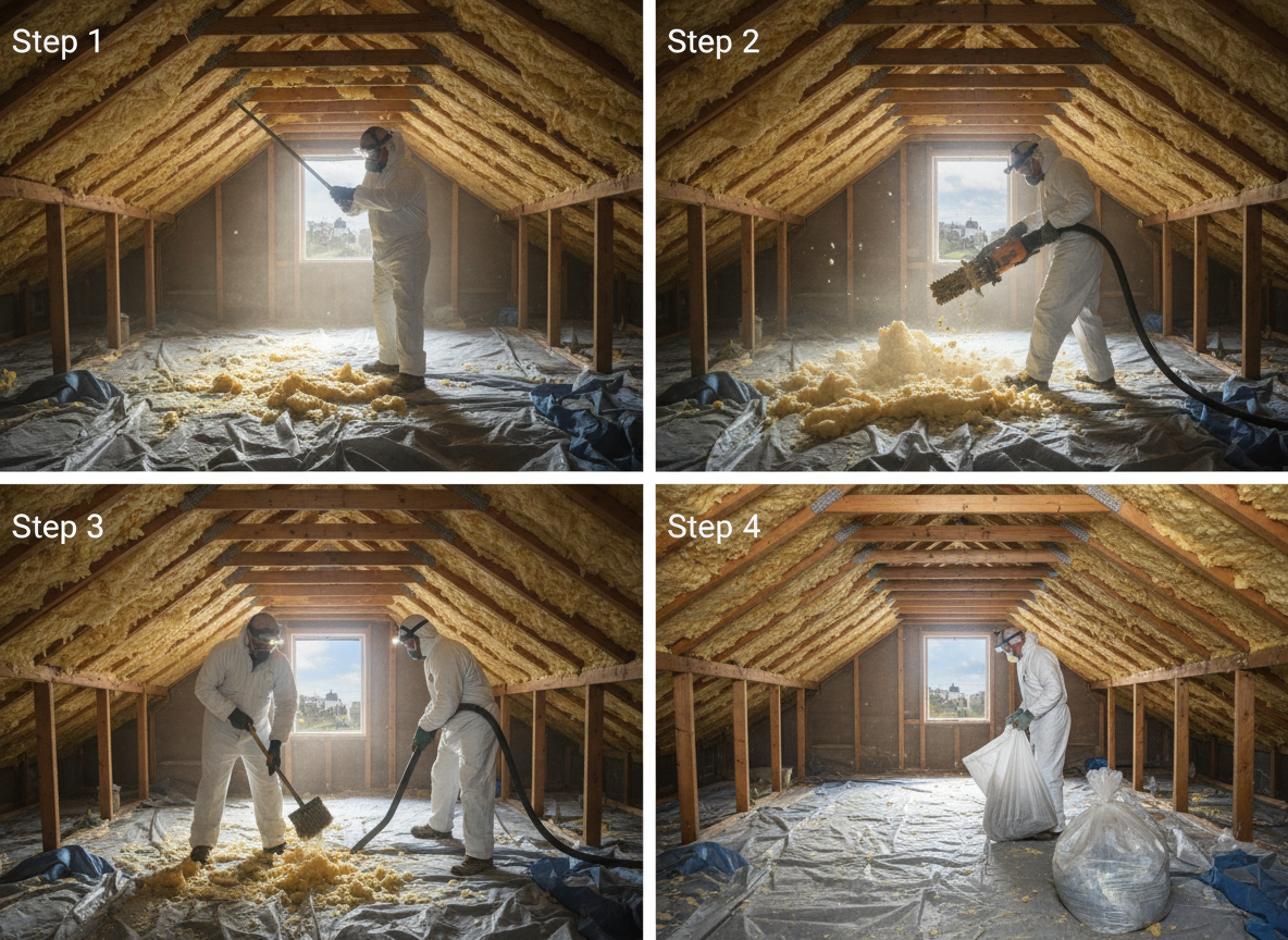 Spray Foam Removal in Bridgwater