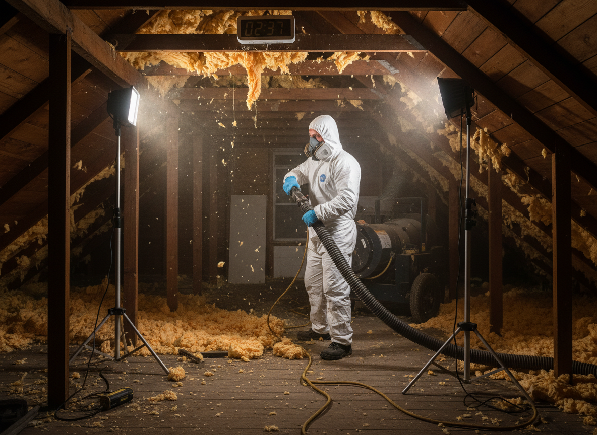Spray Foam Removal in Yeovil